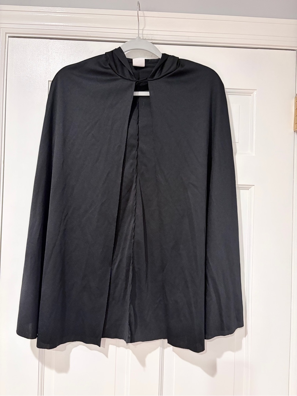 Black Superhero Cape Costume